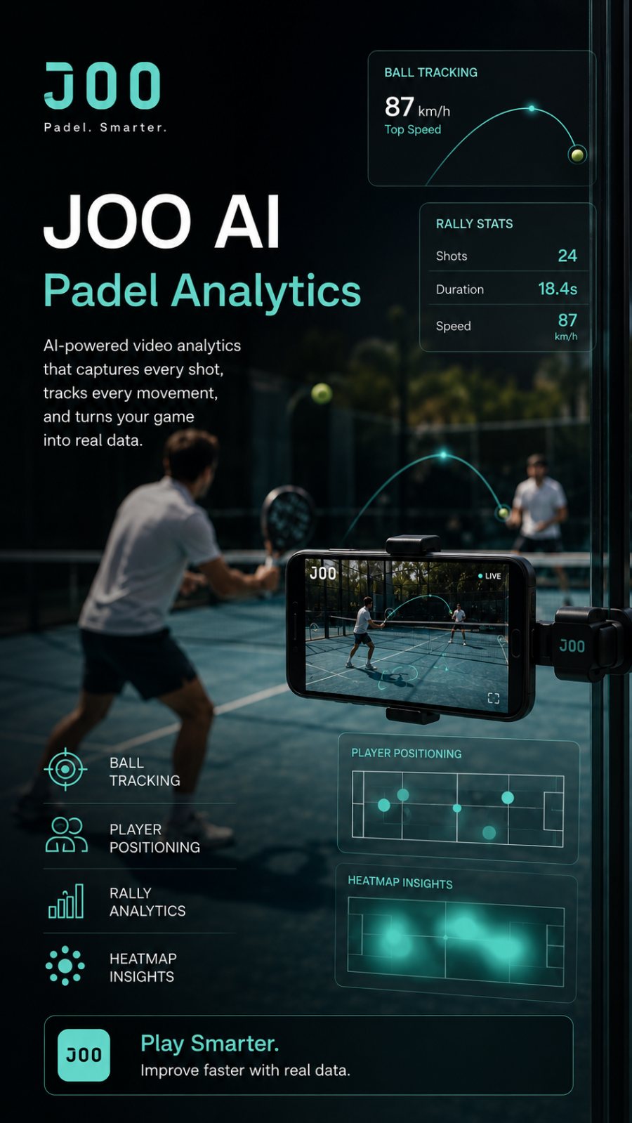 JOO AI Padel Analytics